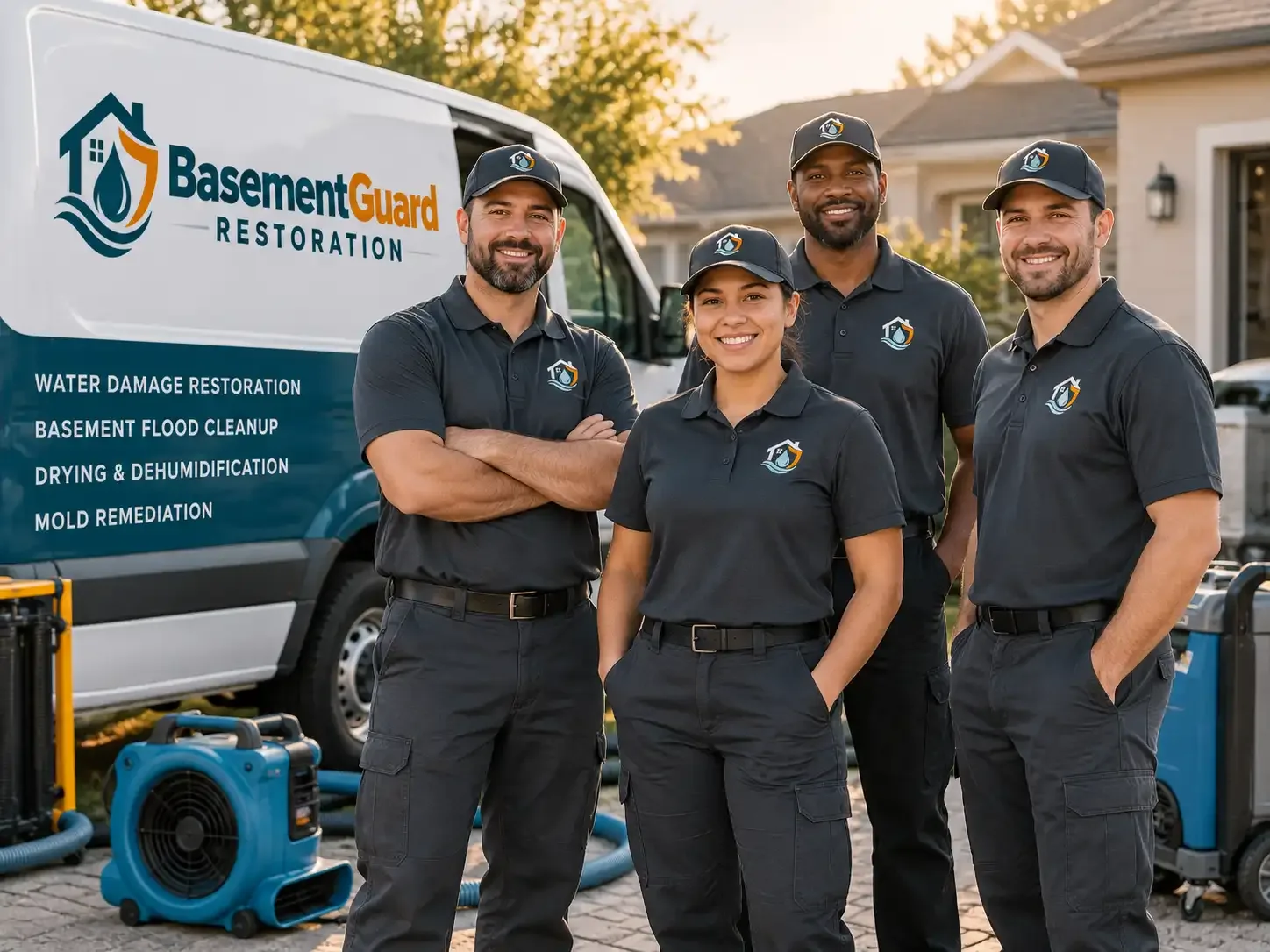 Basement Water Damage Restoration company in Hortonville, WI